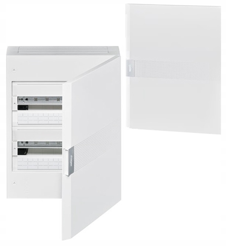 VB218PB Rozvaděčová nástěnná skříňka Vega 2x18