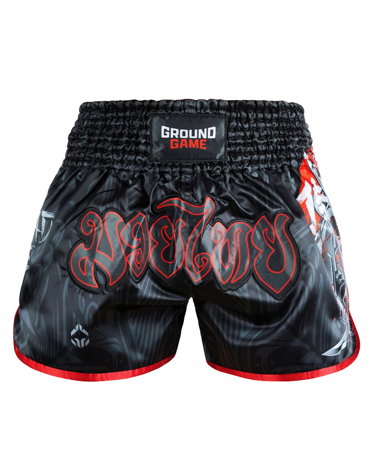 Ground Game Kraťasy Muay Thai Samurai 2.0 Black XL