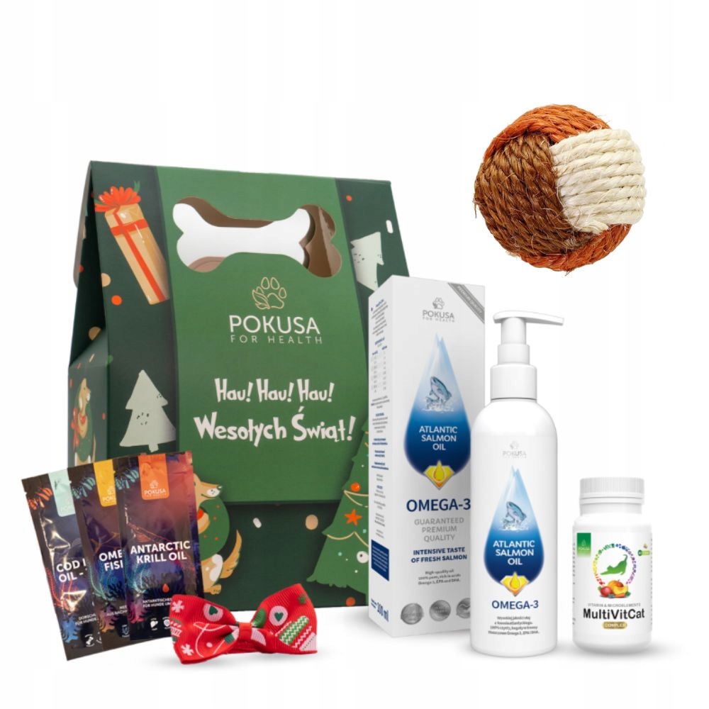 

Zestaw Świąteczny dla kota na święta