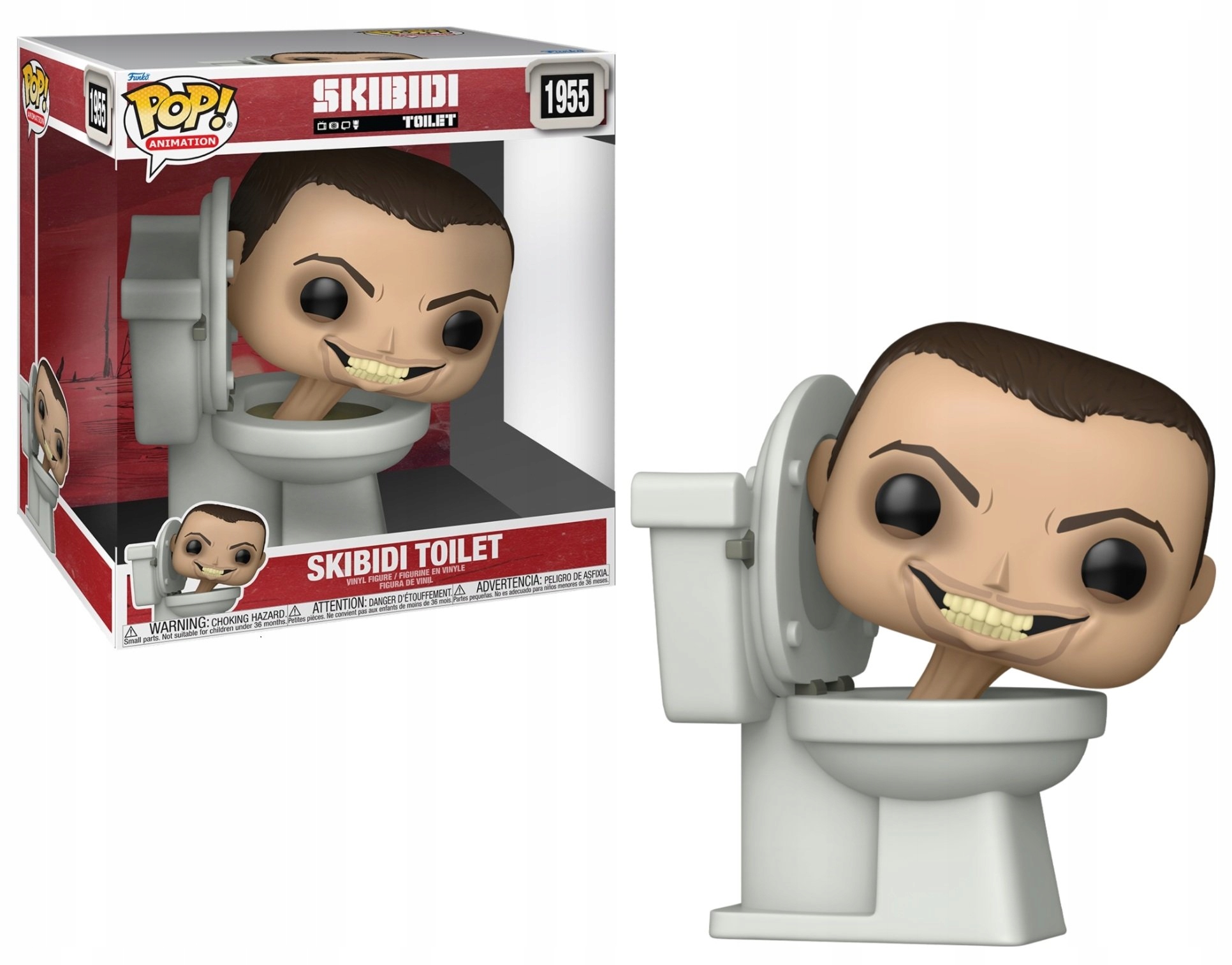 Funko Pop! Skibidi Toilet Jumbo 1955 Skibidi Toilet