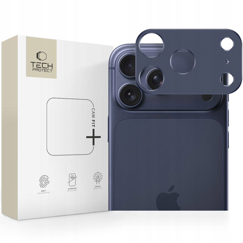 Osłona aparatu na iPhone 17 Pro Max Camalloy Fit+ granatowe