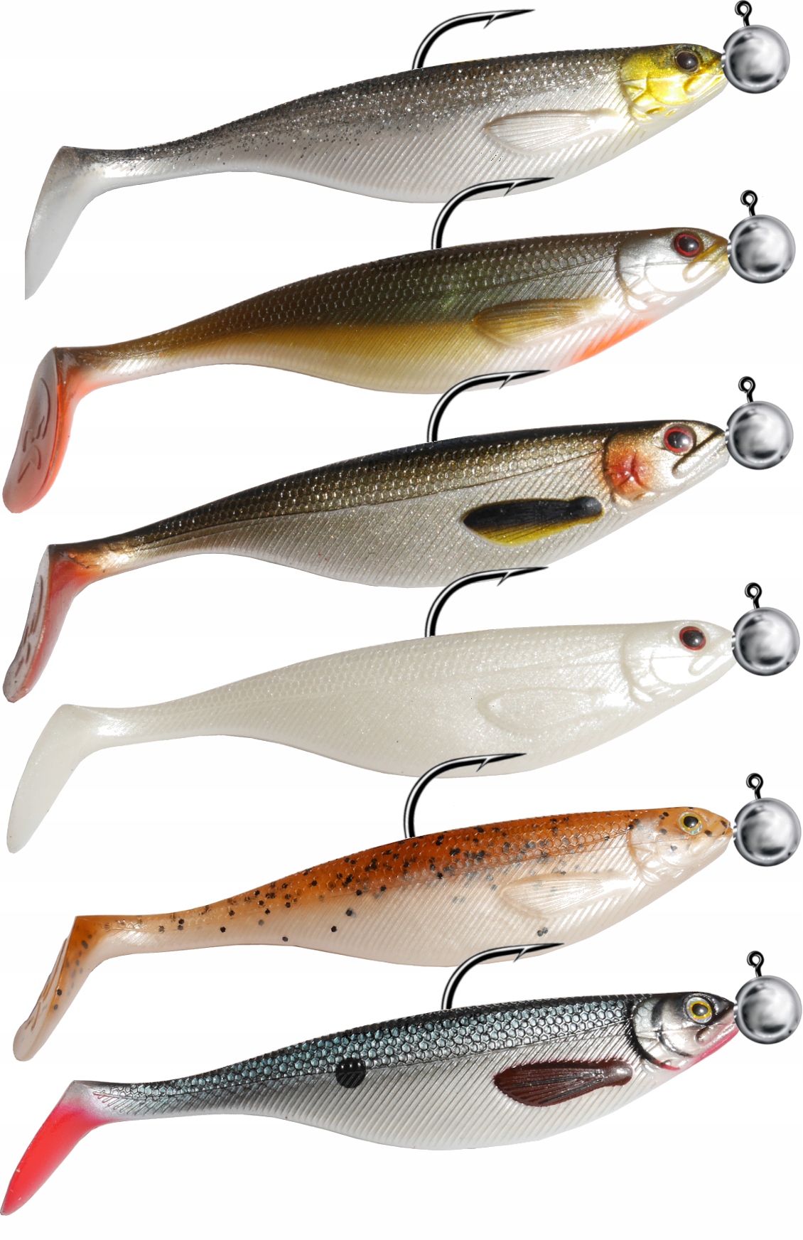 

Westin Shad Teez ShadTeez 9cm Zestaw uzbrojony