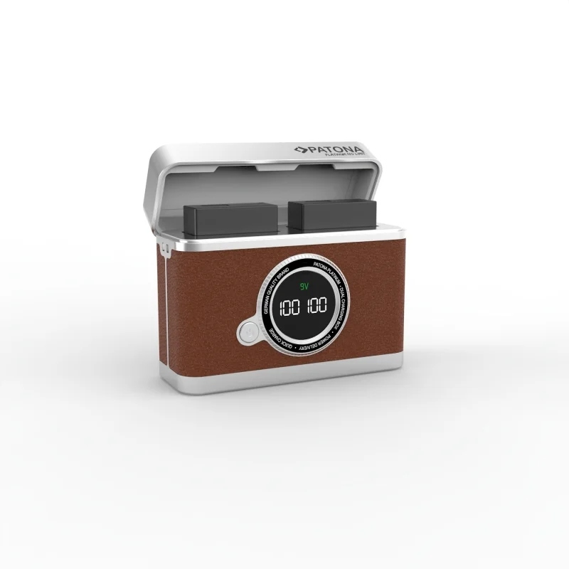 Patona Platinum Retro nabíječka pouzdro DMW-BLK22