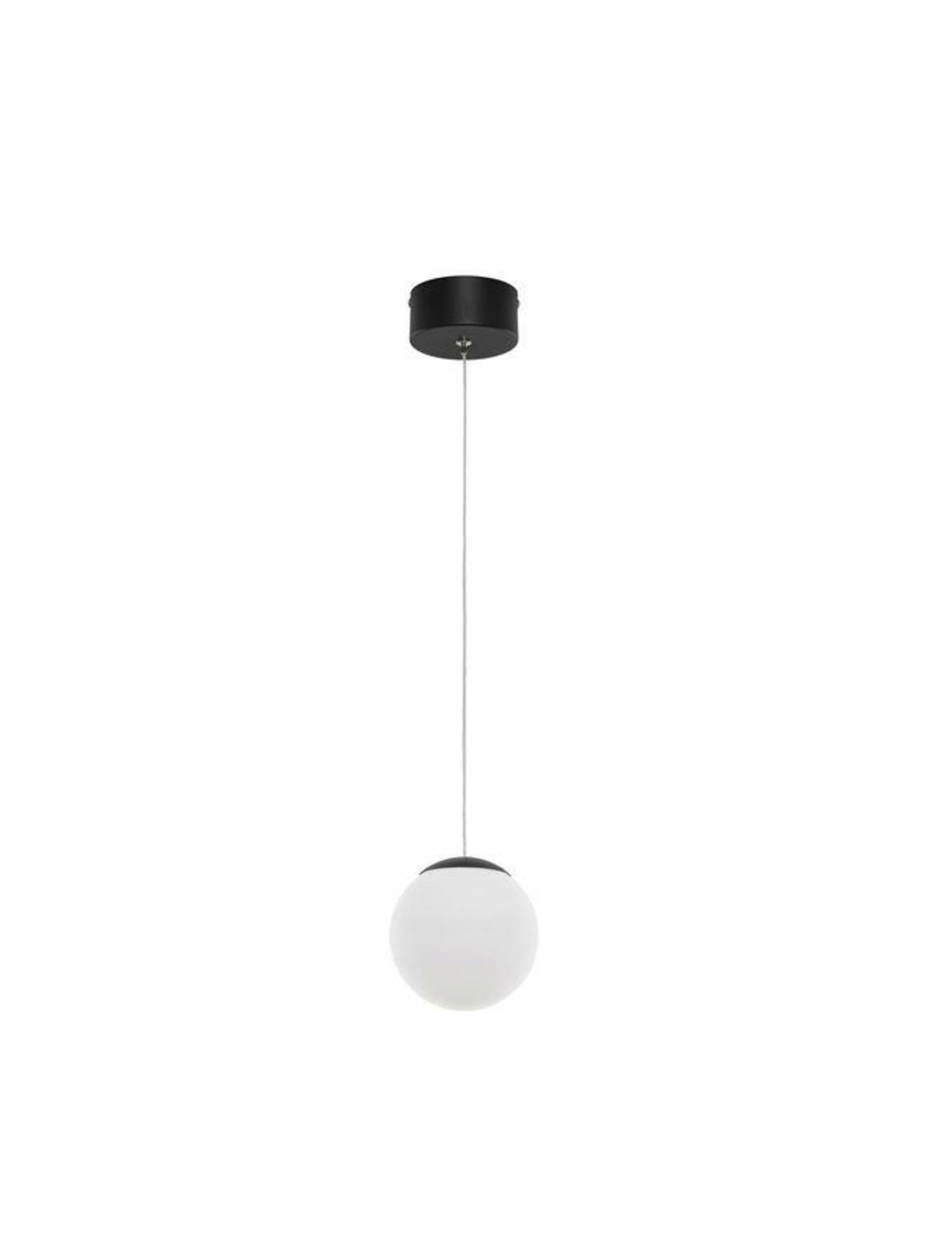 Závesné Led svietidlo Nova Luce Nuvole čierne 8W 3000K 400lm