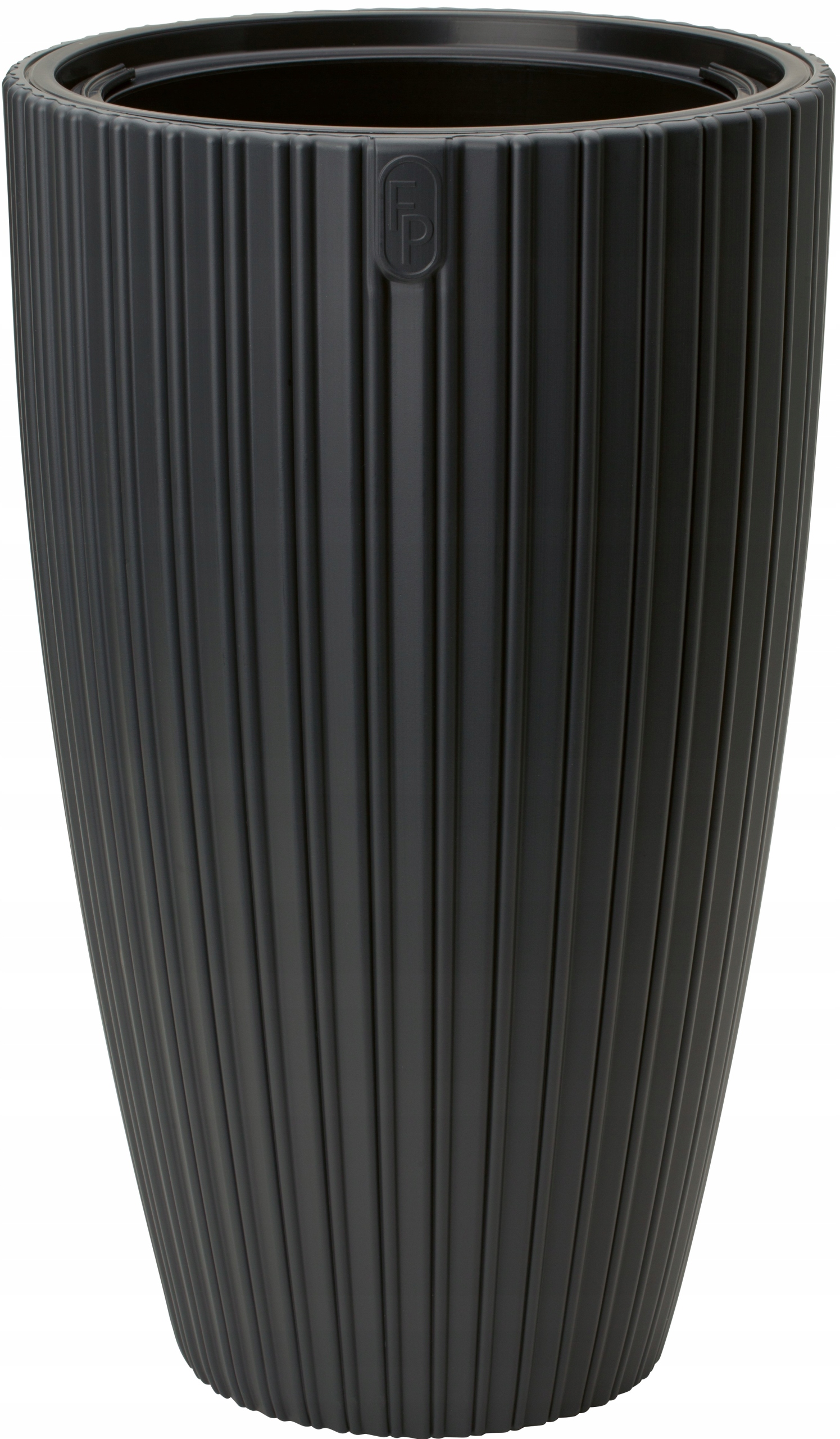 

Donica Doniczka Z Wkładem Mika Slim 30CM Czarna