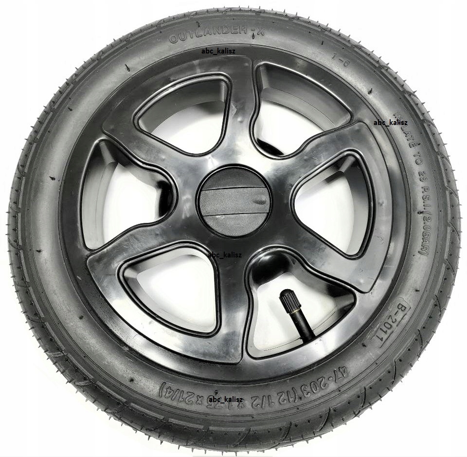 Koło do wózka Adamex Barletta pompowane -tylne -12