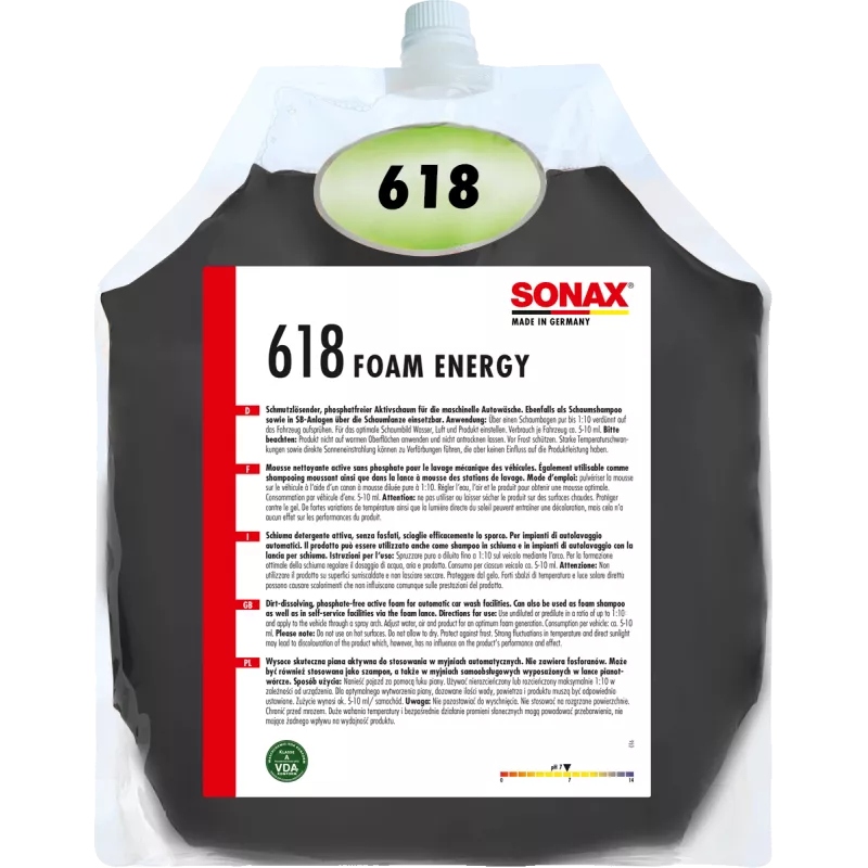 SONAX Profiline Piana Aktywna Energy 5L