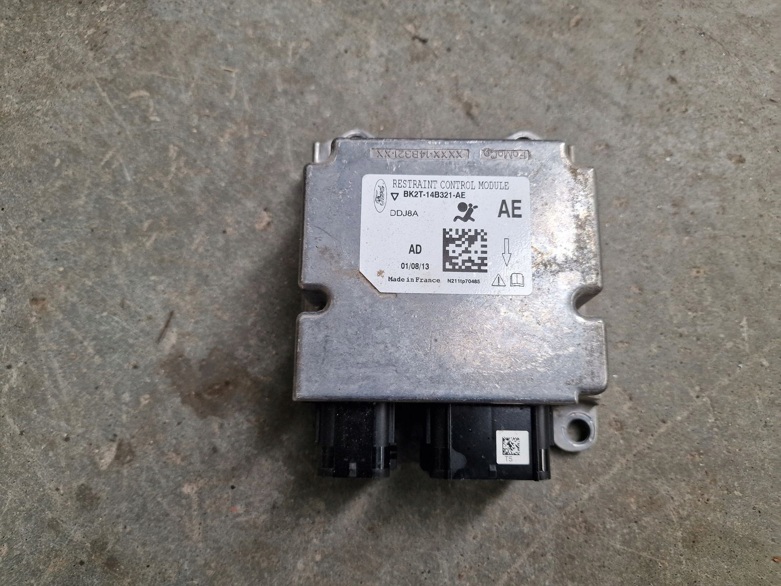 dashboard console airbags Ford Transit Custom 2,2 TDCI