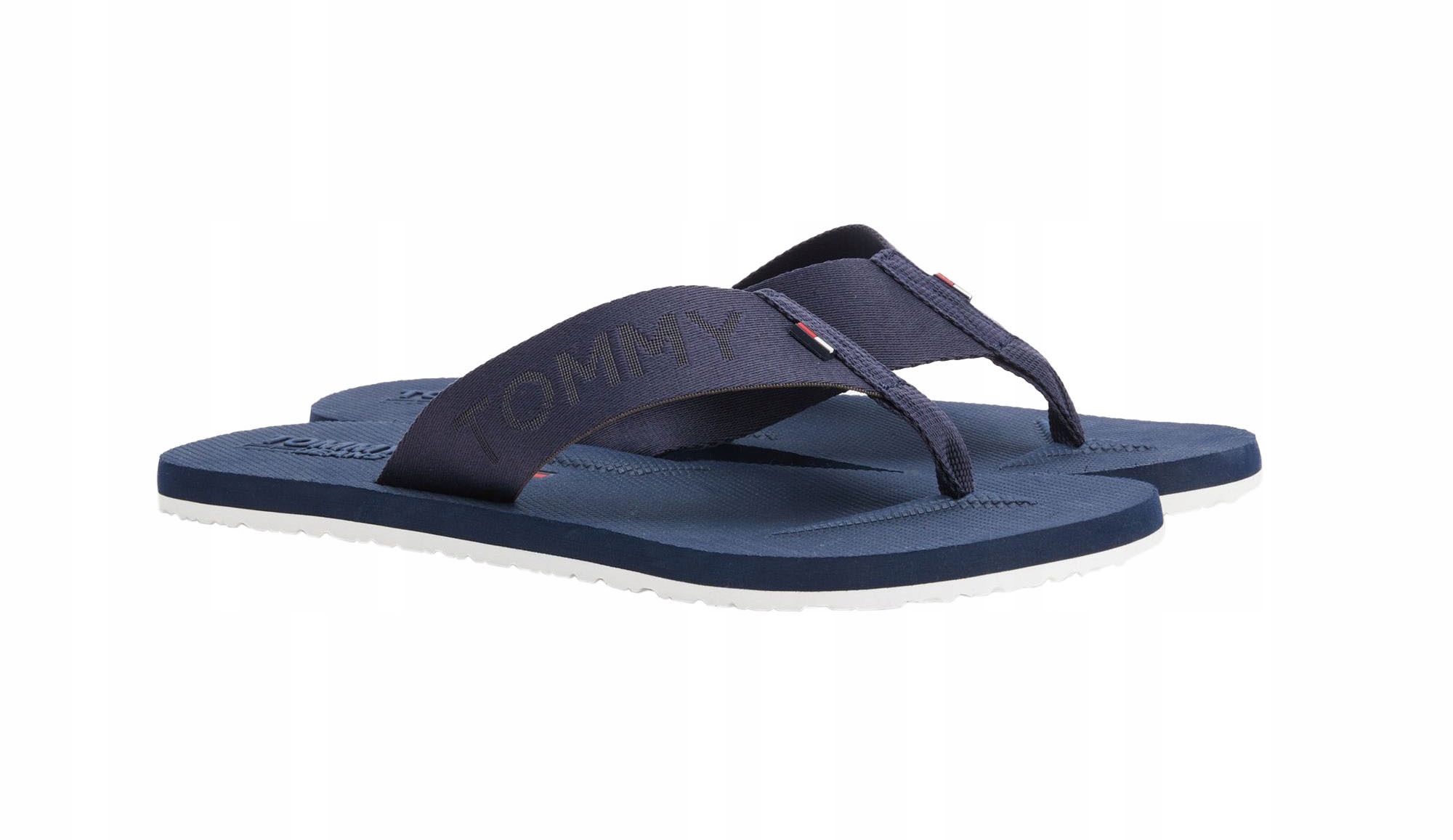 

Tommy Hilfiger Męskie Japonki Footbed Navy r. 43