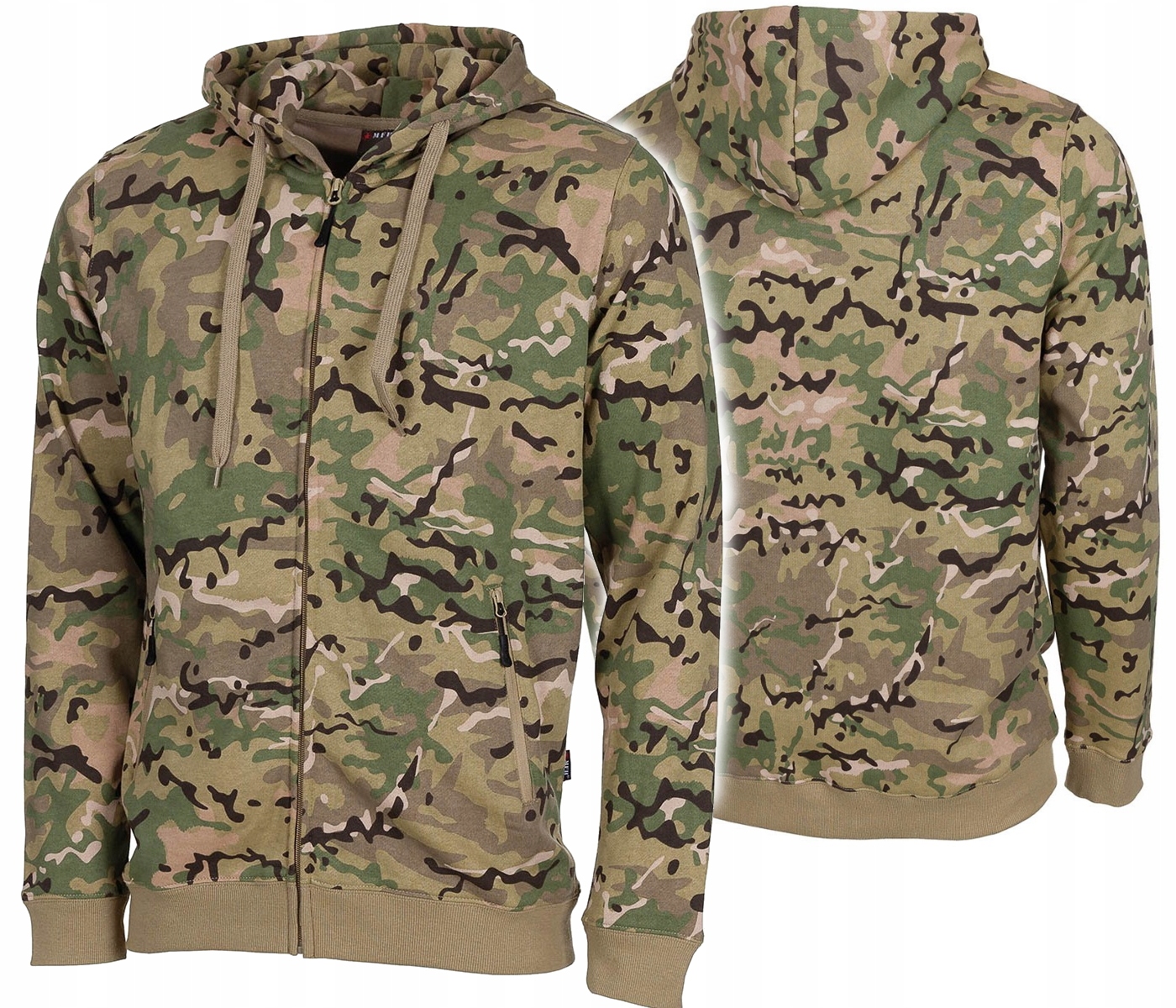 Maskáčová mikina Trainingsjacke Jogger Operation-Camo XL