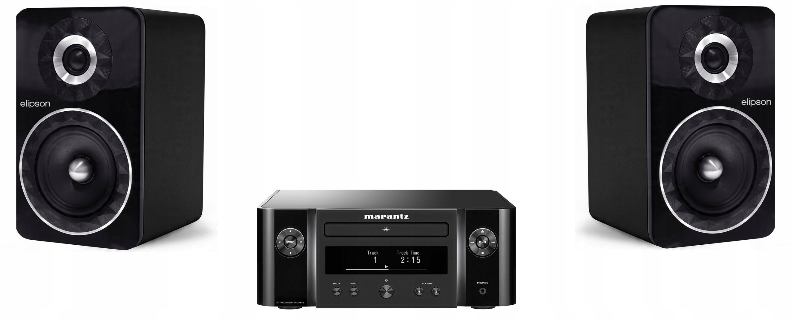 Elipson Prestige Chlap 6B Černý Marantz Melodie X M-CR612 Černý