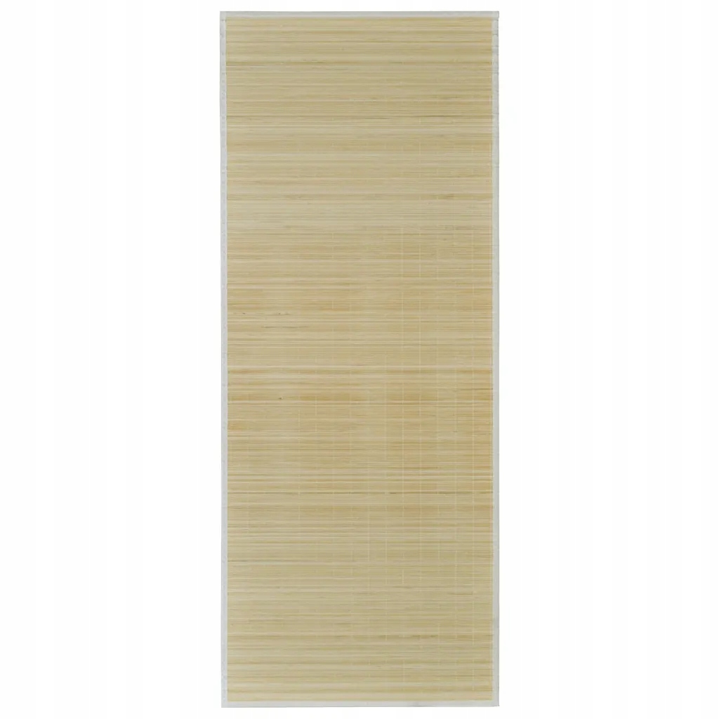 Bambusová podložka s protiskluzovou Pvc spodní stranou, 120 x 180 cm, přírodní barva