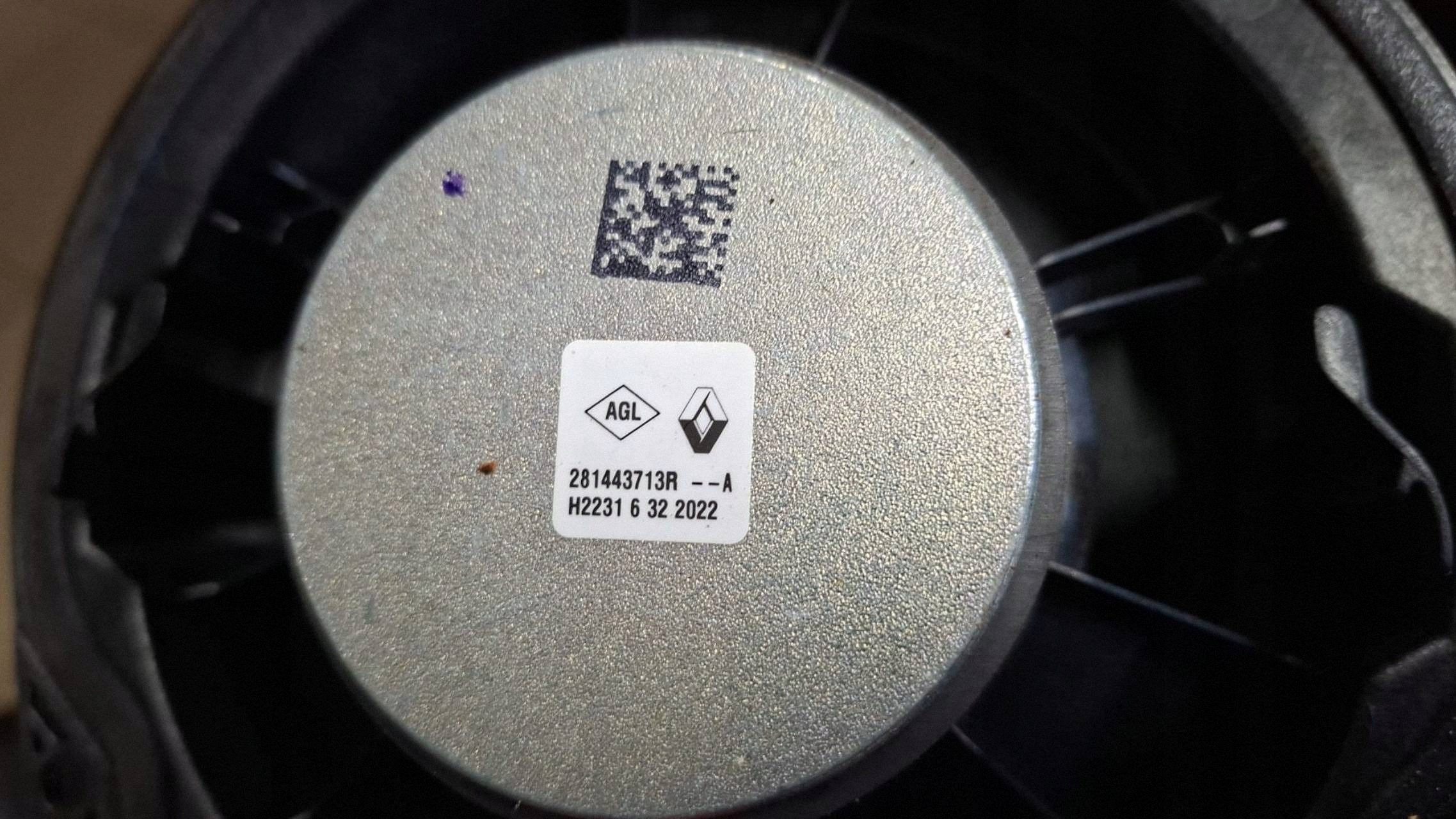 speaker door tylnych left / right Renault Austral 281443713R