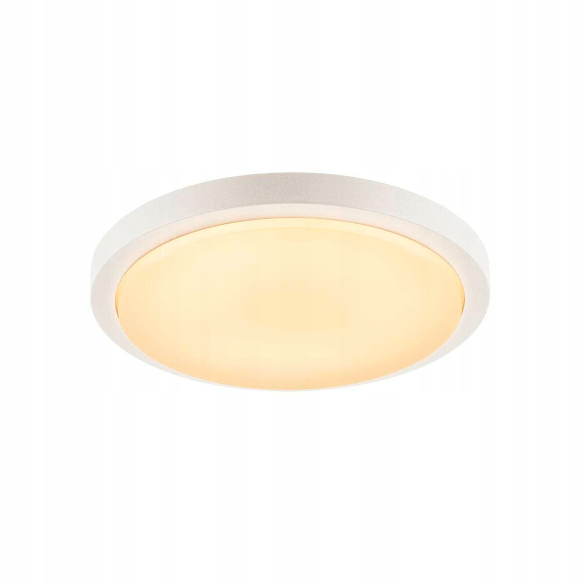 Slv Big White Ainos, stropné svietidlo, Led, 3000K, okrúhle, biele, so senzorom