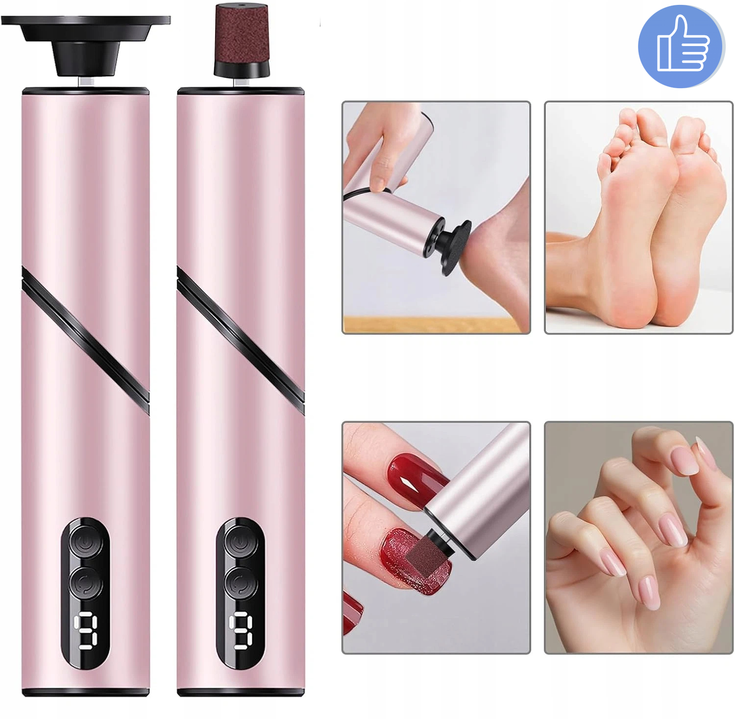 Pilník Struhadlo Na Nohy Na Nohy S 20 Hlavami, Sada