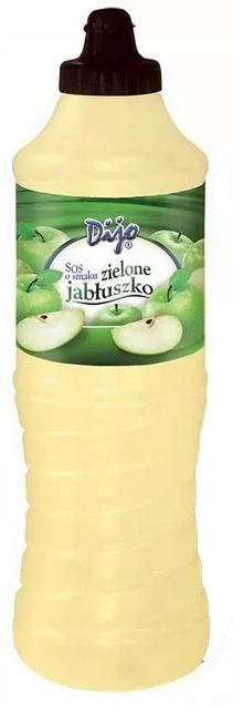 Levně 2x Omáčka zelené jablko 1 kg poleva topping jablečná