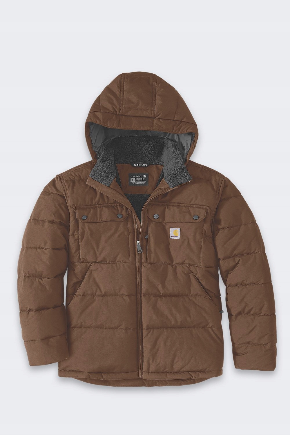Péřová bunda Carhartt Montana Red Duck