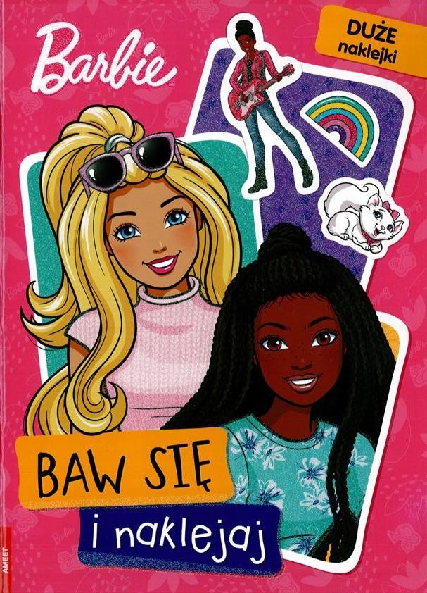 BAW SIĘ I NAKLEJAJ - BARBIE