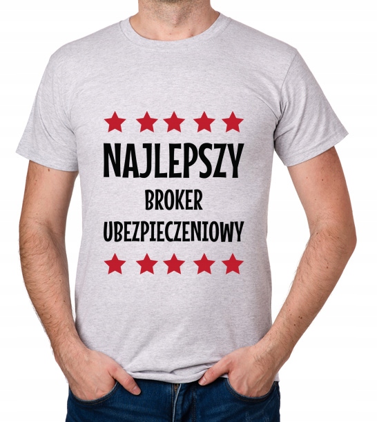 

koszulka Najlepszy Broker Ubezpieczeniowy prezent