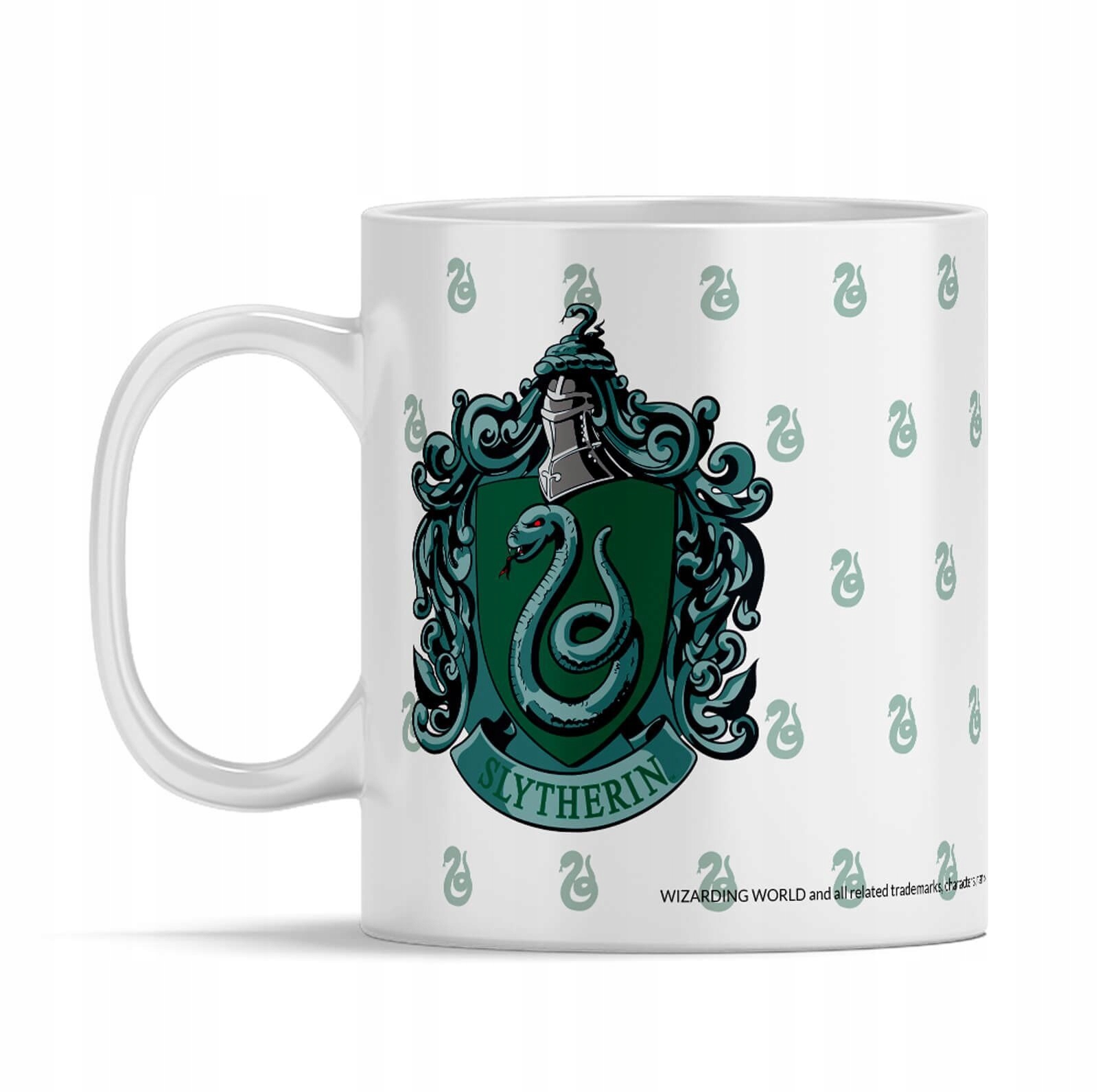 Harry Potter Slytherin - kubek z nadrukiem 330 ml Stan opakowania oryginalne
