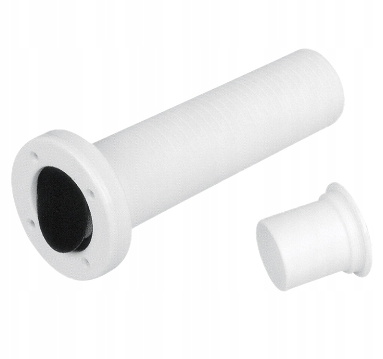 PRZEJŚCIE BURTOWE Z ZAWOREM ZWROTNYM BIAŁE