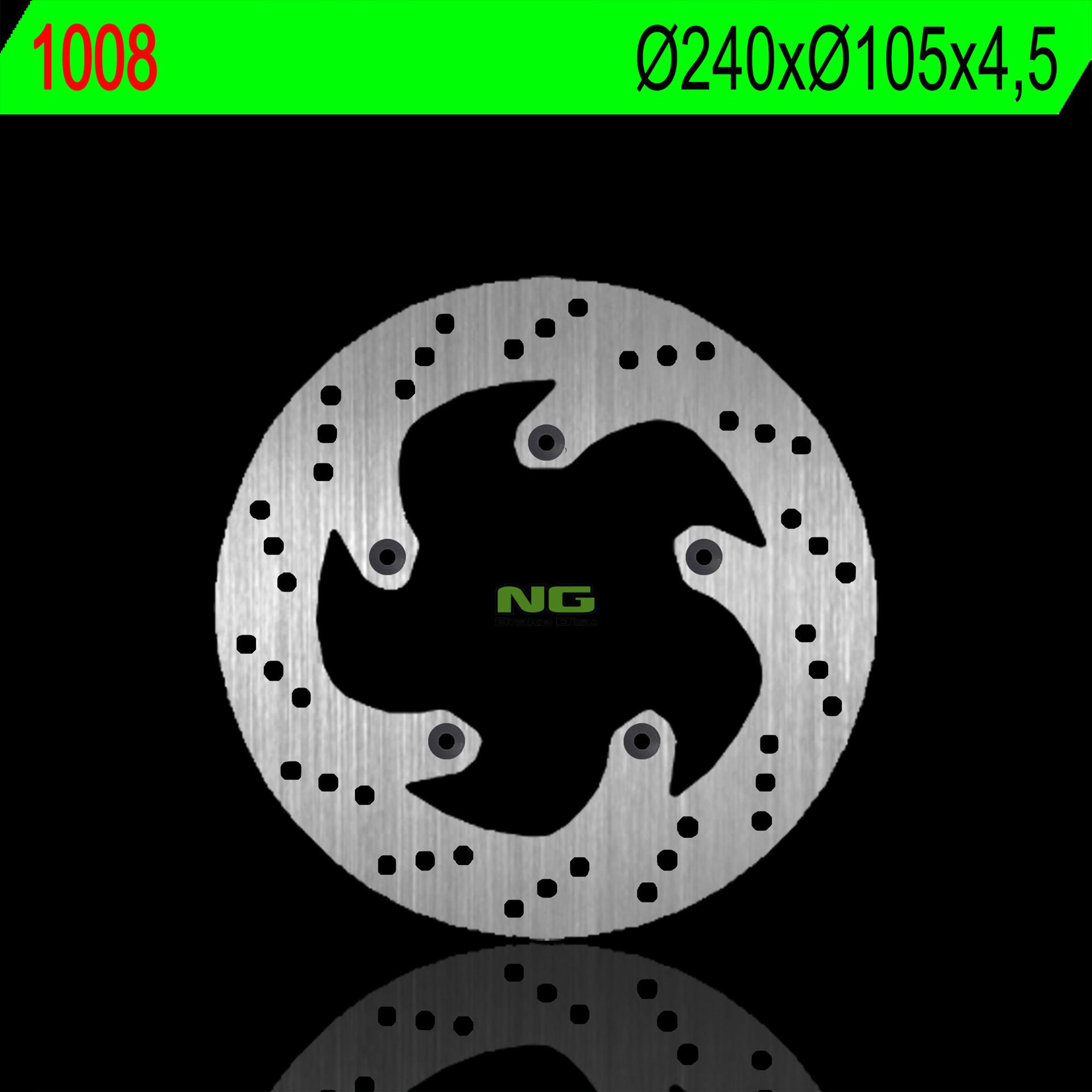 Ng Predný Brzdový Kotúč Aprilia Atlantic 125 03-, 200/250/300 03-11, Mal