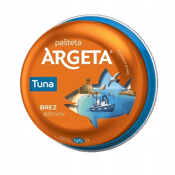 Levně Sada Paštika z tuňáka (Tuna) konzerva 14 x 95 g Argeta