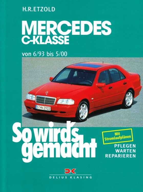 Mercedes C W202 бензин 1993-00 руководство по ремонту