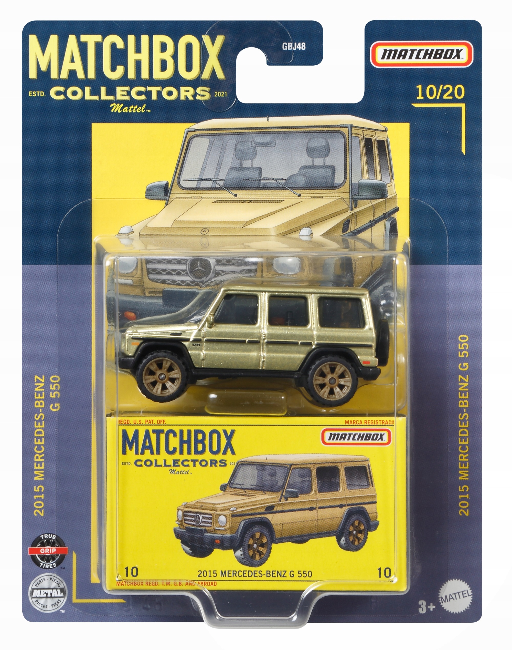 

Matchbox Collectors 2015 Mercedes-benz GRK28