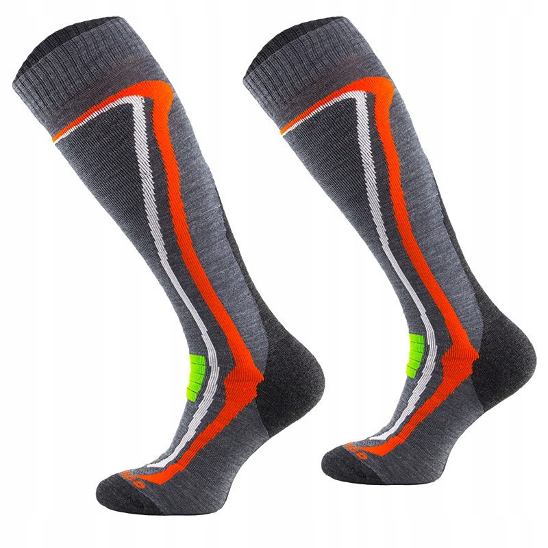 Podkolanówki narciarskie wełniane SKI2 Comodo 50% Merino Wool roz 31-34
