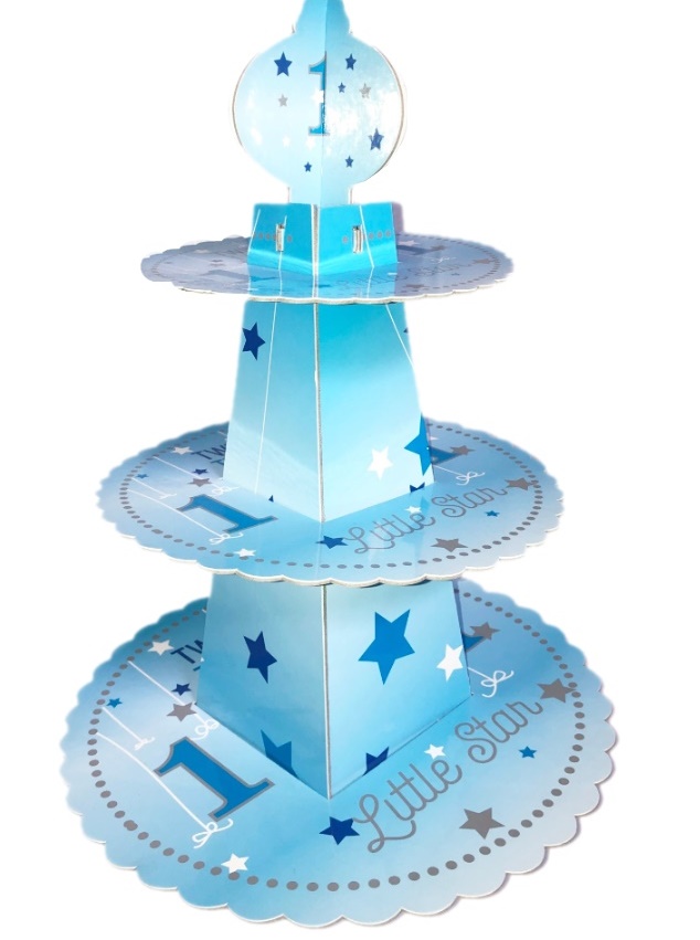 STOJAK PAPIEROWY MUFFINY BABECZKI ROCZEK CHŁOPCZYK