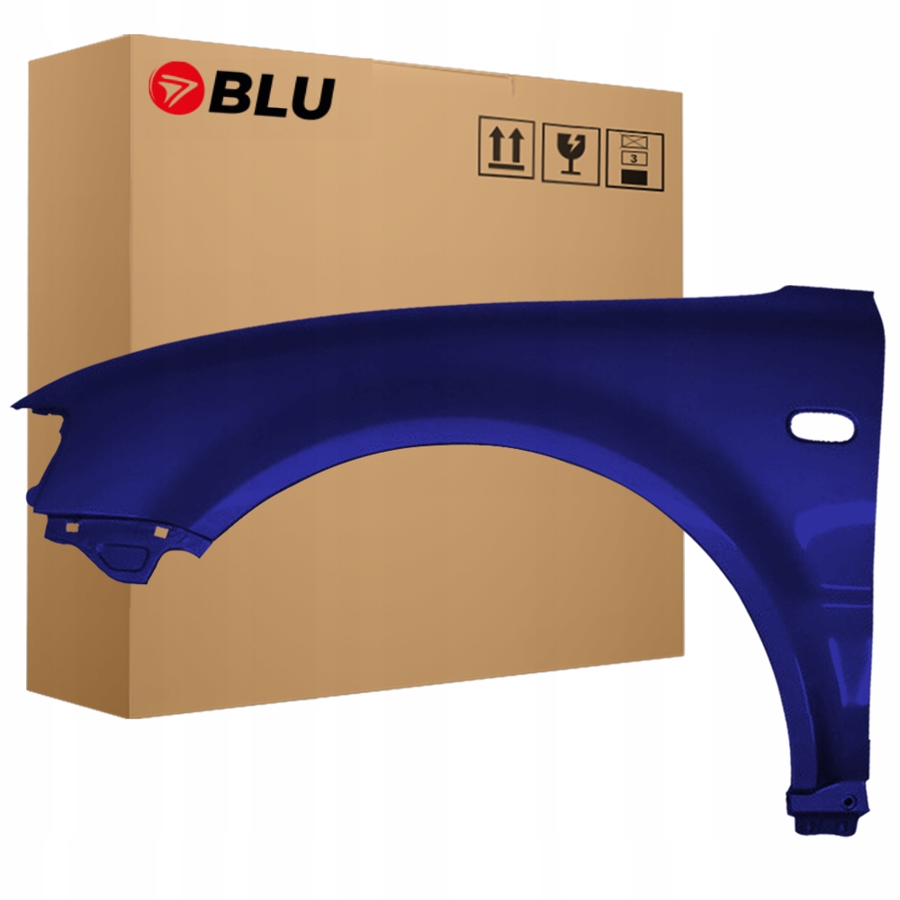 Blu Blatník Vw Passat B5 LA5E levý modrý 96-00 přední