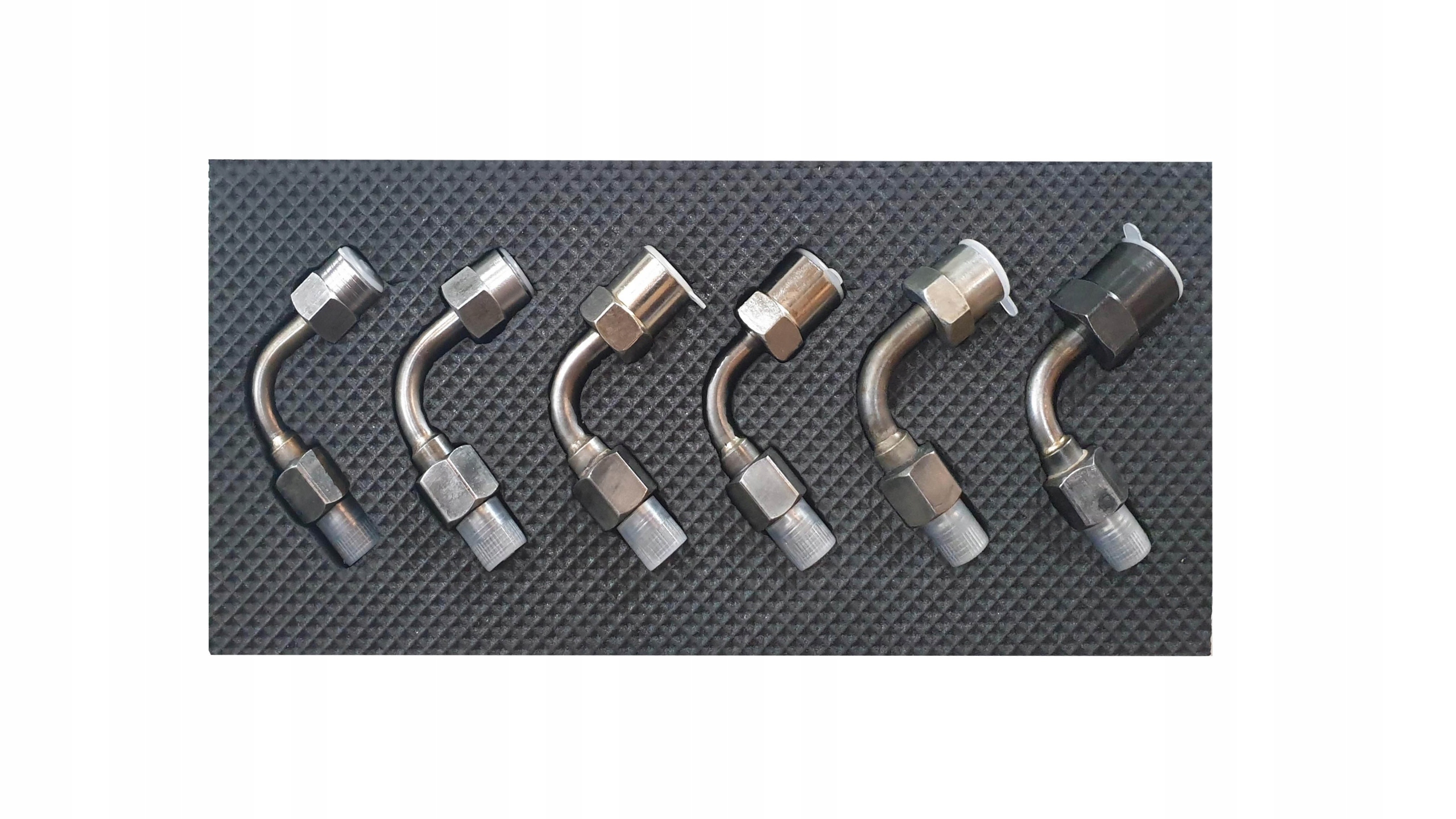 Adaptéry Common Rail 90°, 6 ks Hubitools