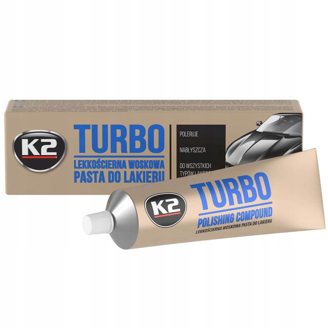 K2 TURBO TEMPO pasta polerska lekkościerna 120 g Rodzaj polerowanie lakieru