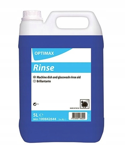 

Optimax Rinse 5L nabłyszczacz maszynowe mycie