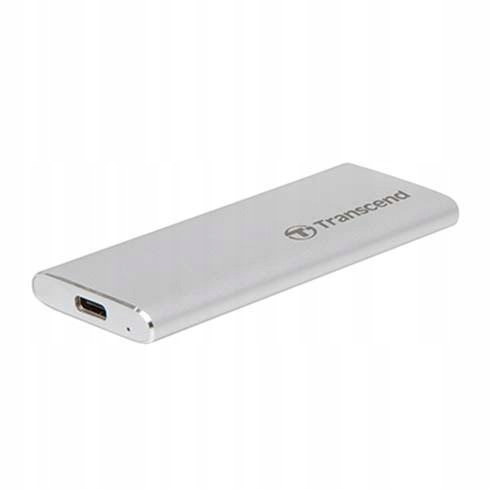 Transcend Ssd 250GB ESD260C Usb 3.1 Gen 2 Silver Aluminium TS250GESD260C