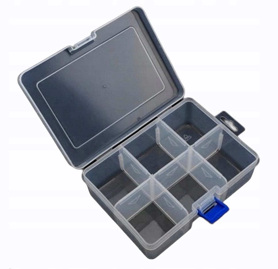 

Organizer pudełko 6 przegródek 16x12x5.8cm