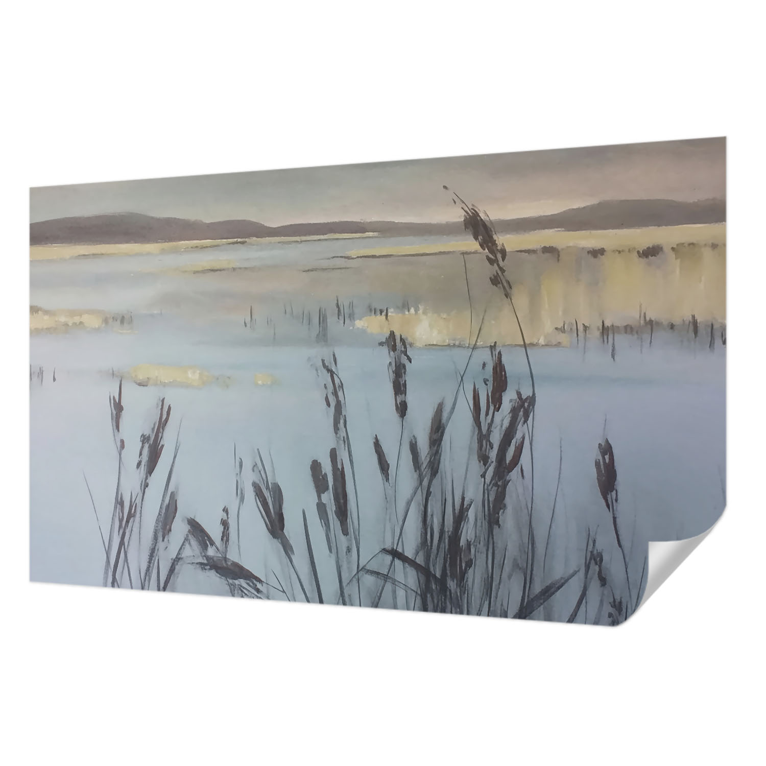 Samolepicí fototapeta do dětského pokoje Klidné jezero 416 x 254 cm