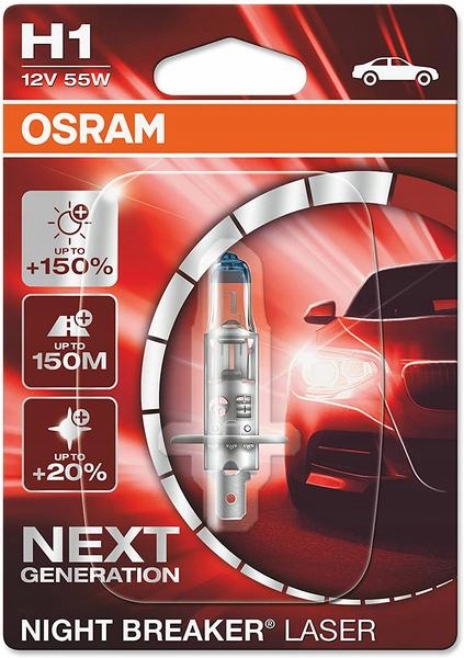 

Osram Night Breaker Laser +150% H1 12V Blister