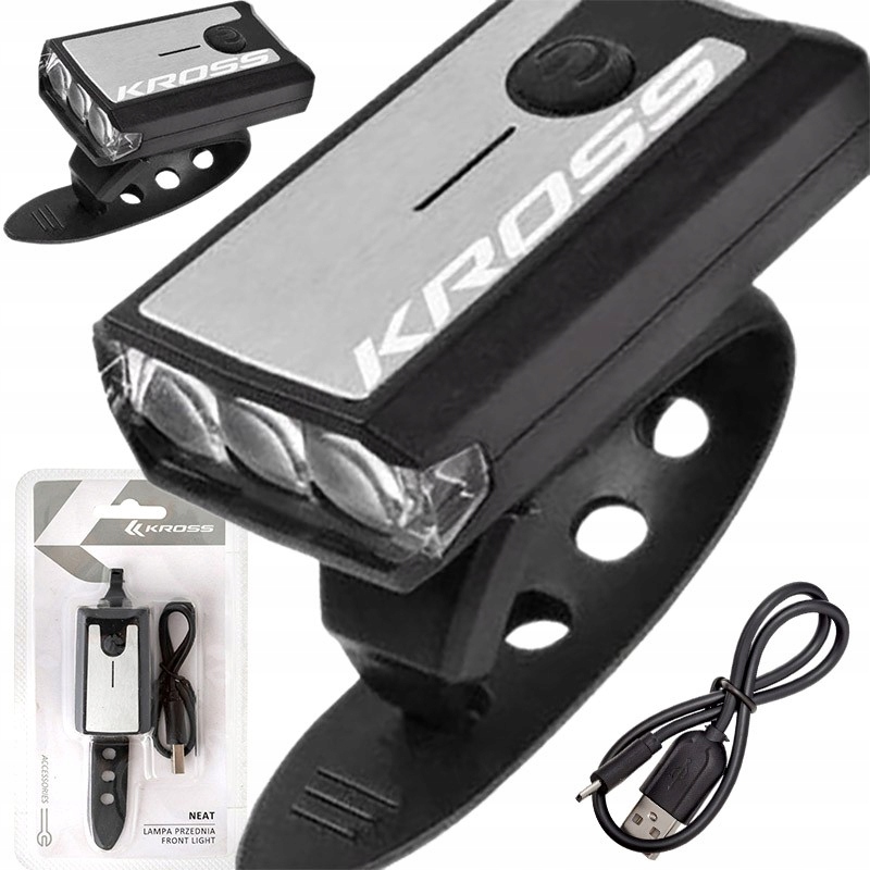 LAMPA PRZEDNIA KROSS NEAT USB
