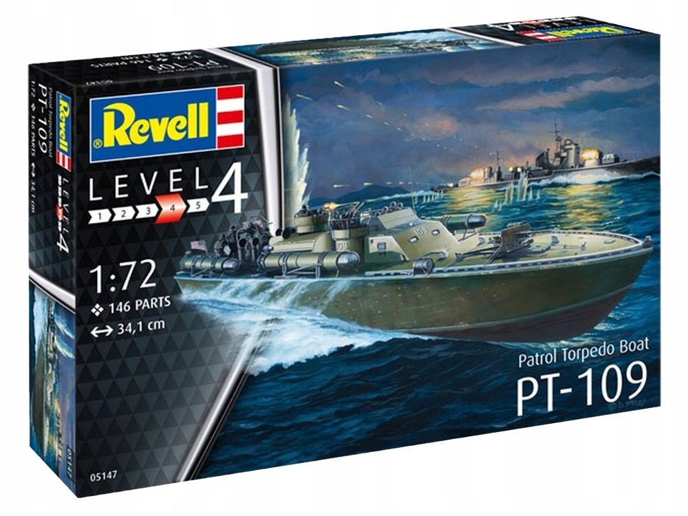 1:72 Loď Patrol Torpedo Boat Pt-109 Revell 05147