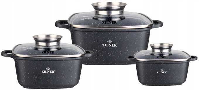 Zilner Súprava Hrncov 6 Ks Indukcia