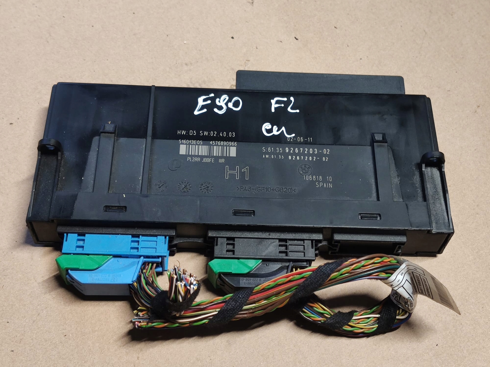 Модуль комфорту BMW E90 LCI 926720302 H1