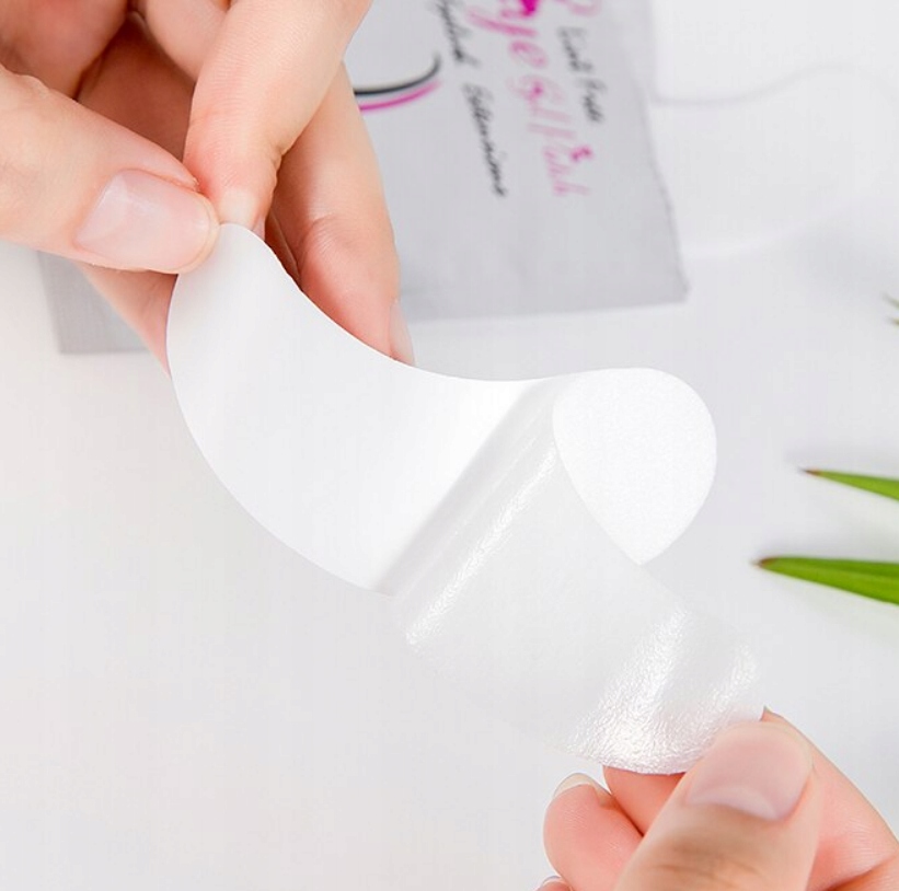 P1 SREBRNE PŁATKI DO PRZEDŁUŻANIA RZĘS 1 para Marka inna marka