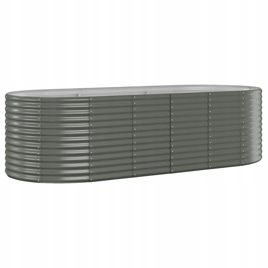 Vyvýšený Kvetináč S Práškovou Povrchovou Úpravou Oceľ 249x100x68 CM