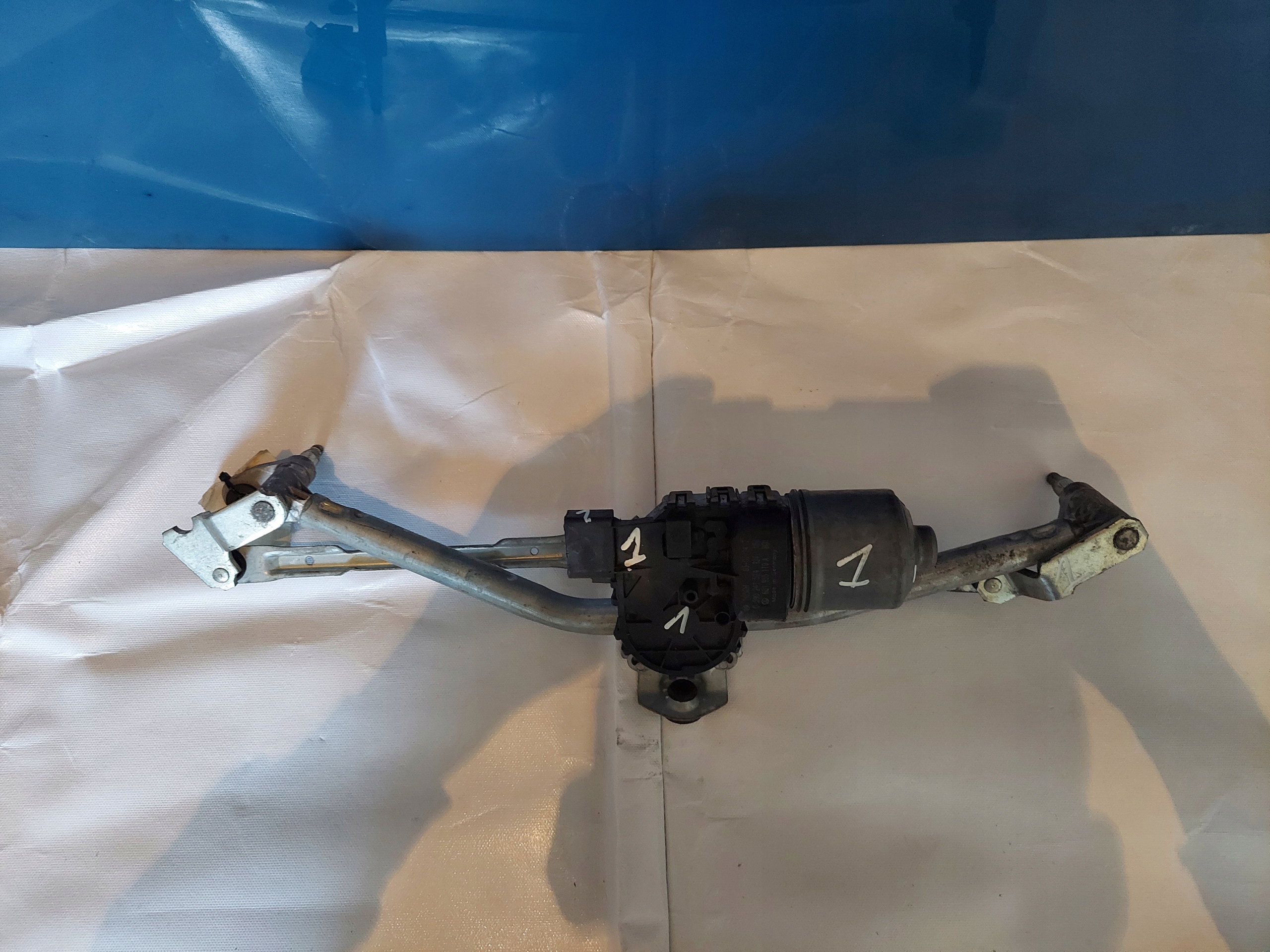 wiper mechanism VW POLO 0390241524 front