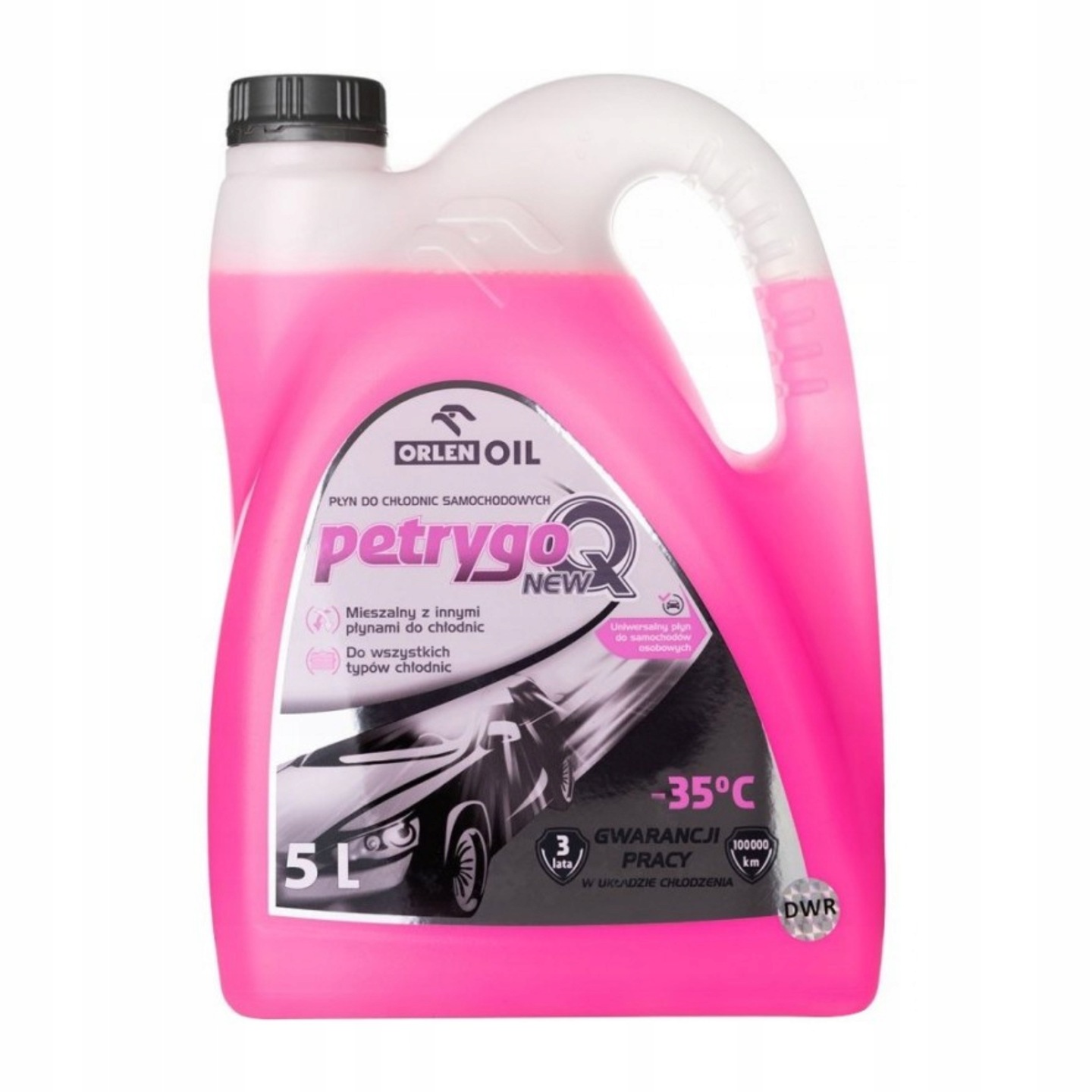Orlen Petrygo New Q Płyn Do Chłodnic Samochodowych Uniwersalny 5L