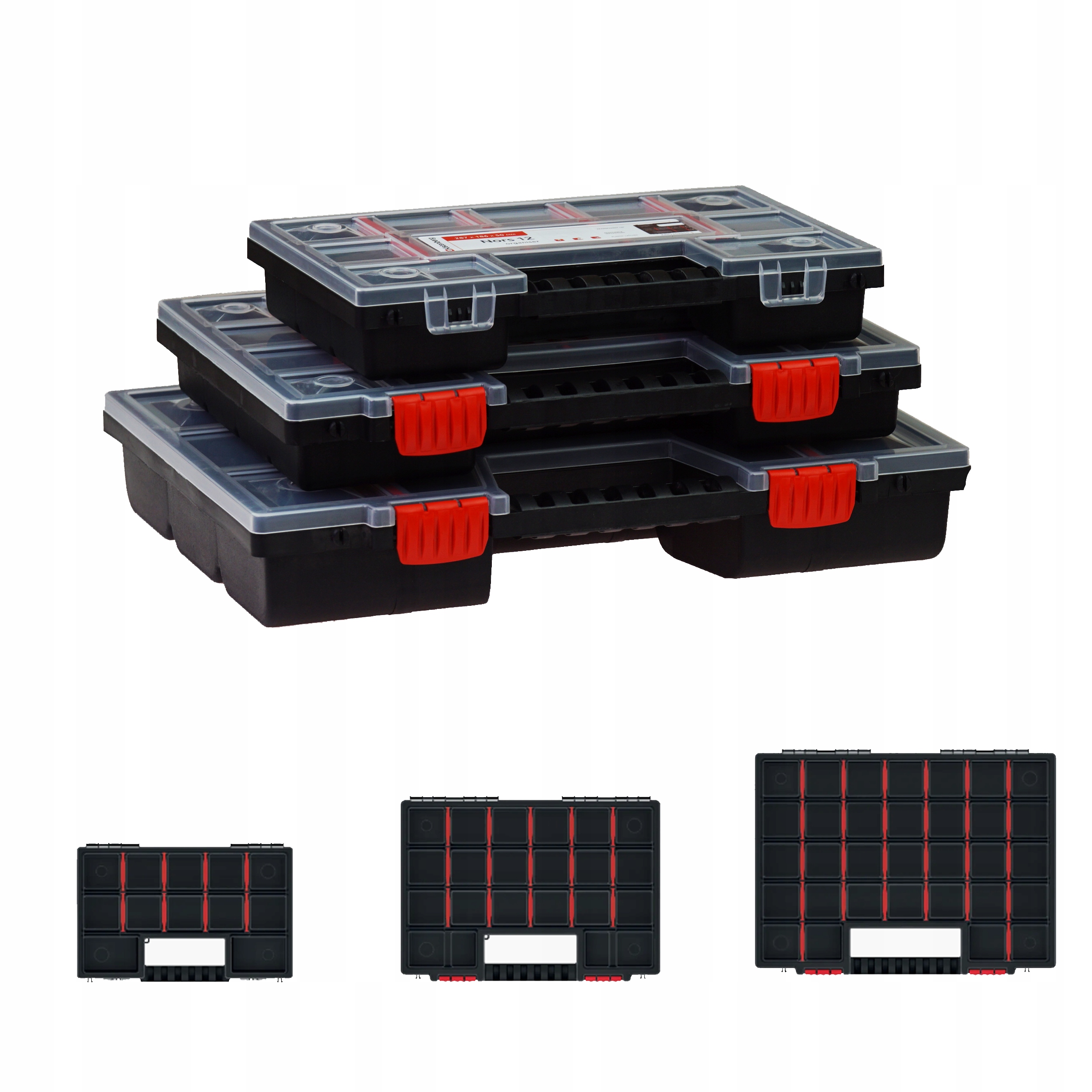 

3 szt. Sortownik warsztatowy organizer Nors