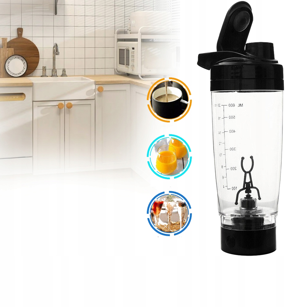 600ML Samomieszający Kubek Do Kawy Automatycz 0.5W