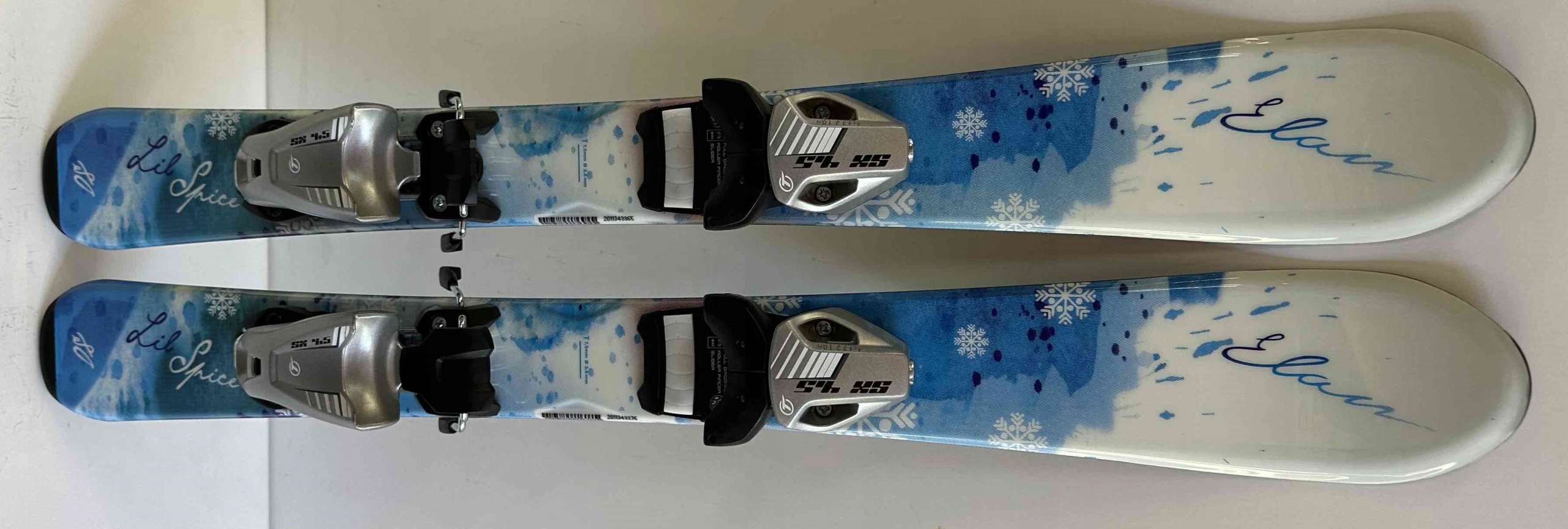 Dětské lyže Elán Lil Spice blue vázání Tyrolia Sx 4,5